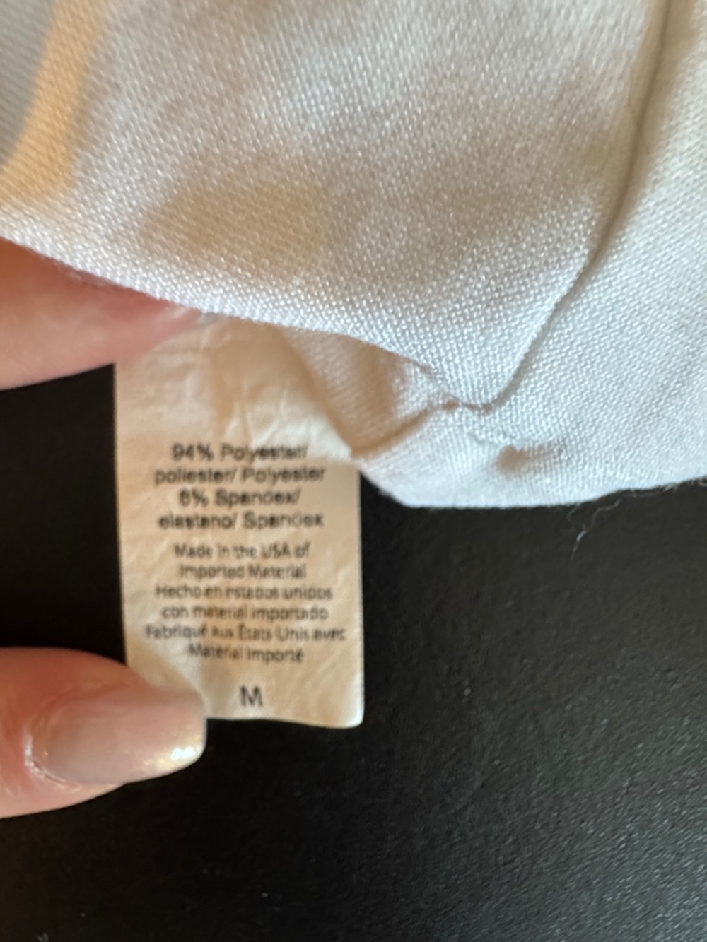 Beyond Yoga White Sleeveless Tank Top size Medium - Picture 5 of 5